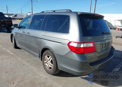 2007 Honda Odyssey Ex from USA, damaged, VIN 5FNRL38407B459855